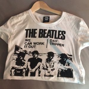 Beatles Crop Top